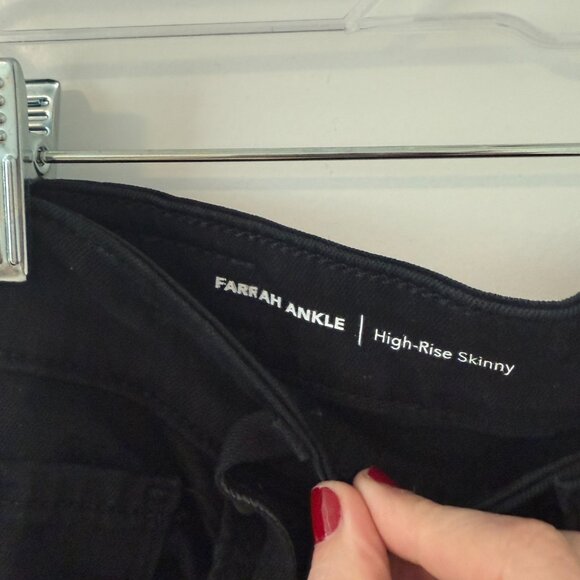 AG The Farrah Skinny Ankle High-Rise Skinny Ankle - Picture 2 of 8